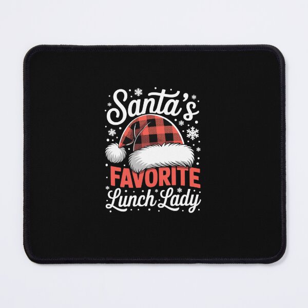Item preview, Santa's Favorite Lunch Lady Hat Flannel Christmas 2020 designed and sold by marcusry.
