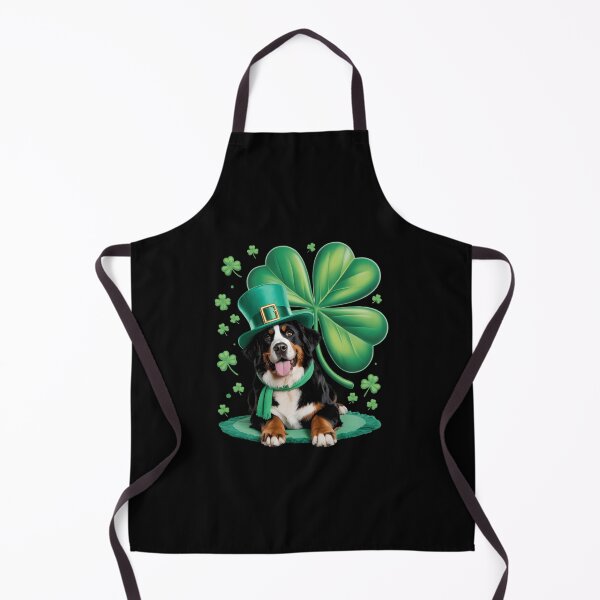 Item preview, St. Patrick's Day Bernese Mountain Dog Lovers Shamrock designed and sold by ValerieRodrigue.