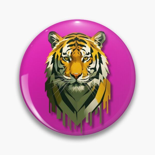Item preview, AN ARTISTIC AND GEOMETRIC TIGER designed and sold by infinitearte.