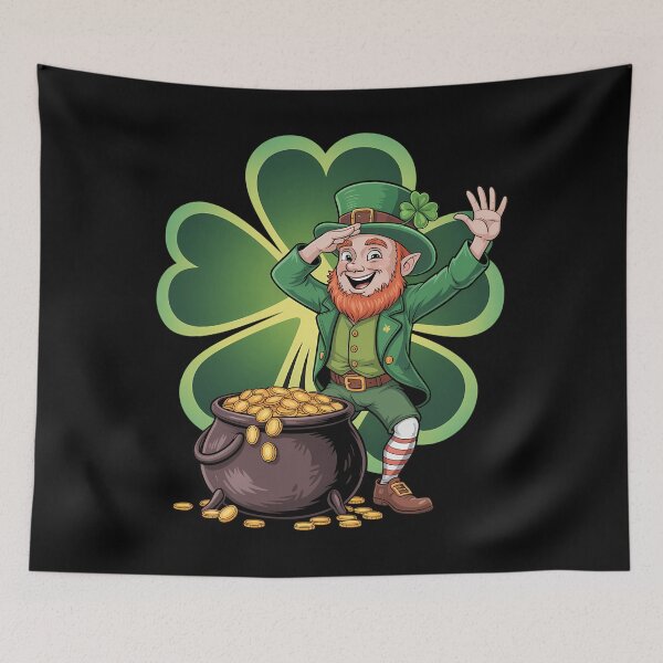 Item preview, St Patricks Day Dabbing Leprechaun Boys Girls Men Dab Dance designed and sold by ValerieRodrigue.