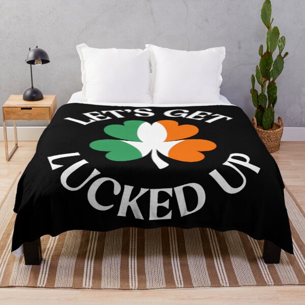 Item preview, Let's Get Lucked Up Shamrock St. Patricks Day Irish Funny designed and sold by ValerieRodrigue.