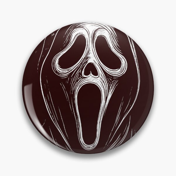 Item preview, Hooded Scream Mask Illustration designed and sold by VikArtStudio.
