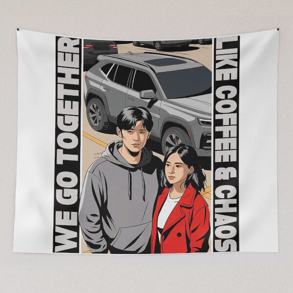 Item preview, We go together - Like Coffee & Chaos designed and sold by Concept-Hub.