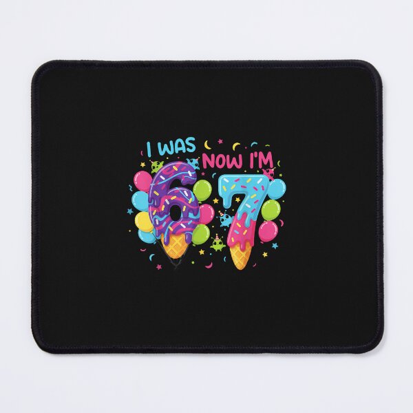 Item preview, 7 Year Old Birthday Ice Cream 6 Now I'M 7 67 Funny For Kids designed and sold by facegm.