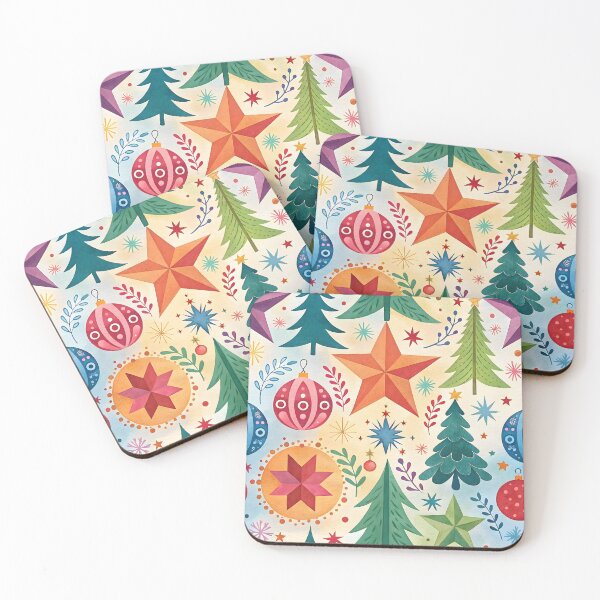 Item preview, Christmas Abstract Pattern designed and sold by trendspatterns.