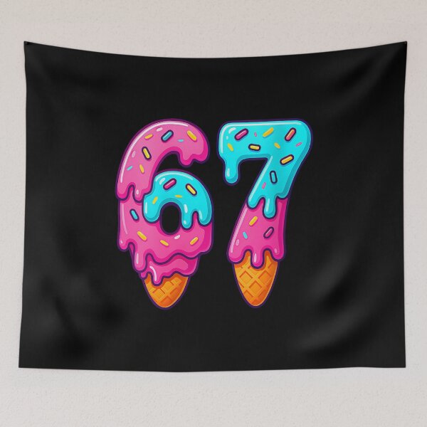 Item preview, Womens 67 Ice Cream Drip Meme Funny Six Seven Gen Alpha Slang designed and sold by facegm.