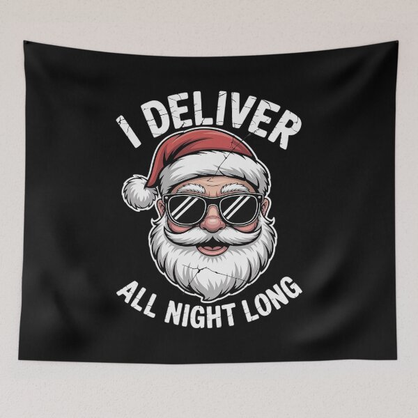 Item preview, Santa I Deliver All Night Funny Christmas Xmas Adult Naughty designed and sold by marcusry.