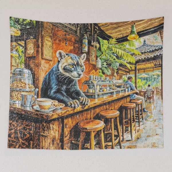 Item preview, The Kopi Luwak Café designed and sold by IAmPhilberticus.