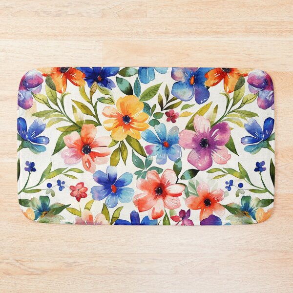 Artikelvorschau, Bunte Kunstdesigns mit Frühlingsblumen im Aquarellstil entworfen und verkauft von DEC02.