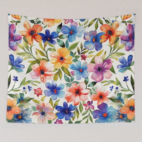 Item preview, Watercolor-Style Spring Flowers Colorful Art Designs designed and sold by DEC02.