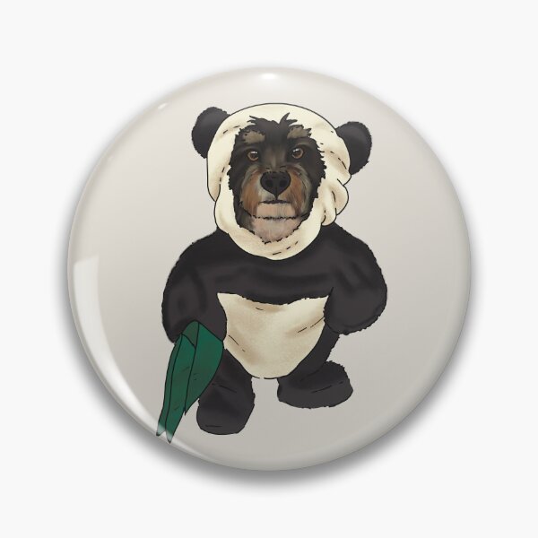 Item preview, Cute Dog in a Panda Costume designed and sold by AuraBerryArt.