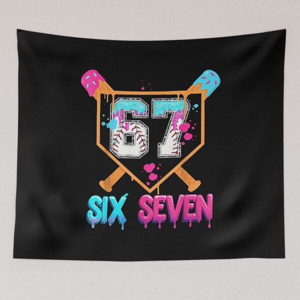Item preview, Baseball Ice Cream Drip Number 67 Player 67Th Birthday designed and sold by facegm.