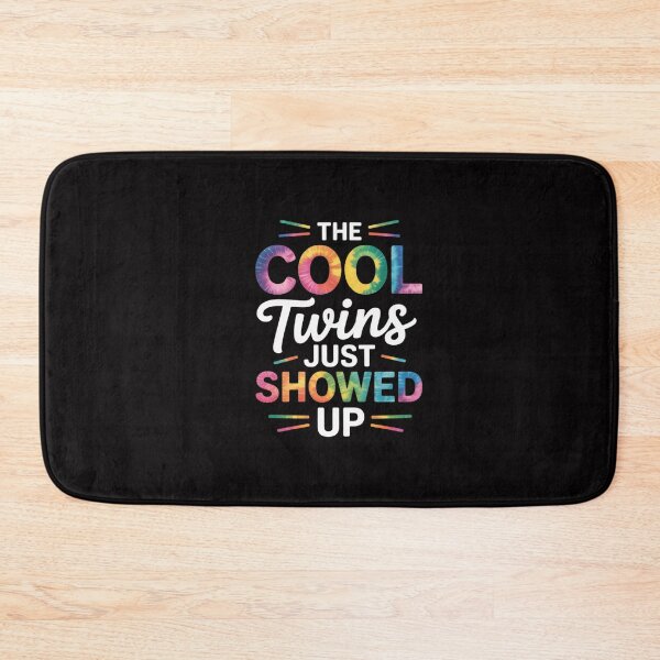Item preview, The Cool Twins Just Showed Up Tie Dye Twin Flame Energy designed and sold by GalaFunny.