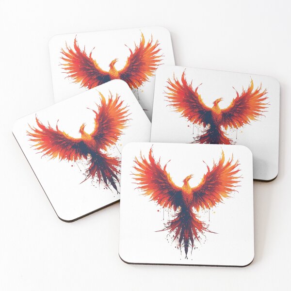 Item preview, Phoenix Rising From Ink Splashes designed and sold by Don'R.