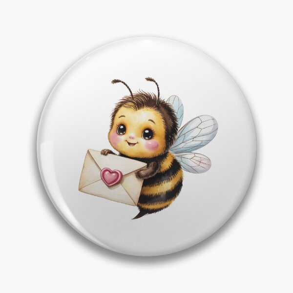 Item preview, Adorable Bee with Heart Envelope designed and sold by jkrphoto.
