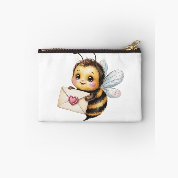 Item preview, Adorable Bee with Heart Envelope designed and sold by jkrphoto.