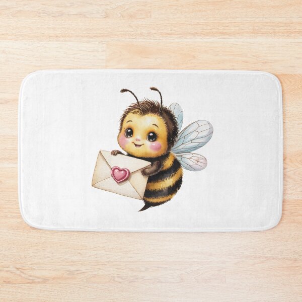 Item preview, Adorable Bee with Heart Envelope designed and sold by jkrphoto.