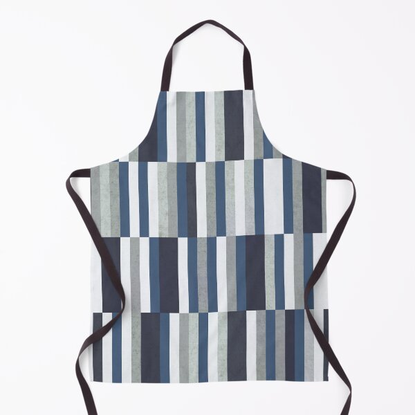 Item preview, Ocean Geometry - Modern Nautical Stripes in Blau Navy Gray designed and sold by Petra Lang.