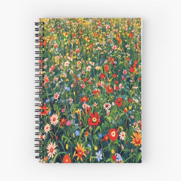 Item preview, Colorful meadow flowers designed and sold by PierreAlbijanic.
