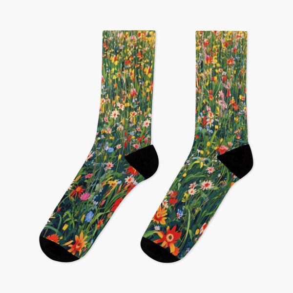 Item preview, Colorful meadow flowers designed and sold by PierreAlbijanic.