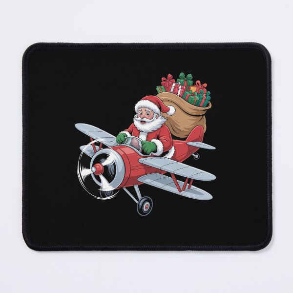 Item preview, Santa Claus Flying Airplane Christmas Pajama Toddler Kids designed and sold by VasilisLamArt.