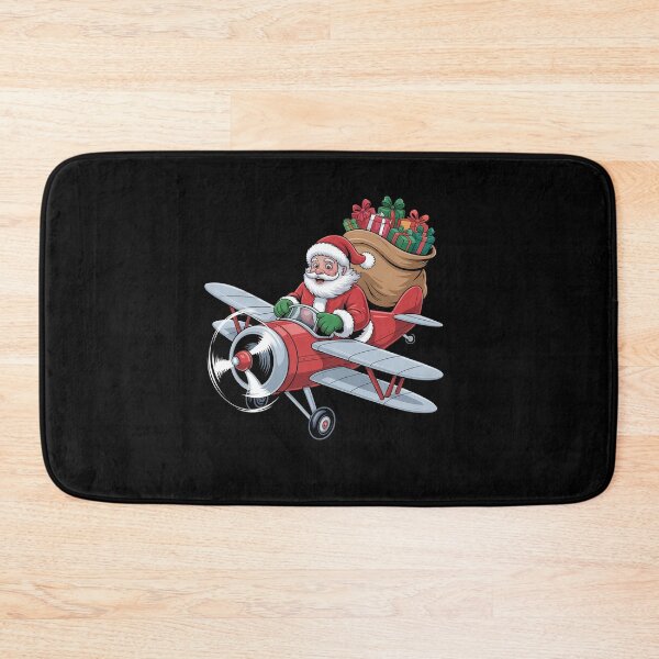 Item preview, Santa Claus Flying Airplane Christmas Pajama Toddler Kids designed and sold by VasilisLamArt.