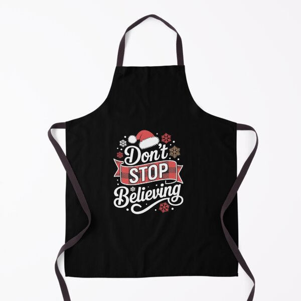 Item preview, Santa Claus Don't Stop Believing Christmas Letter Print designed and sold by khorbiasieno.