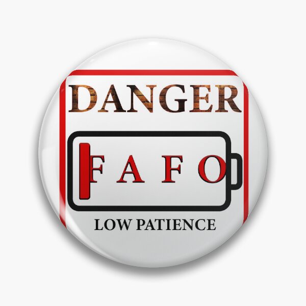 Item preview, Danger Low Patience designed and sold by Imperial Synergy Ent.