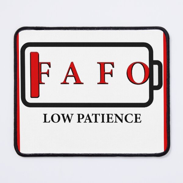 Item preview, Danger Low Patience designed and sold by Imperial Synergy Ent.