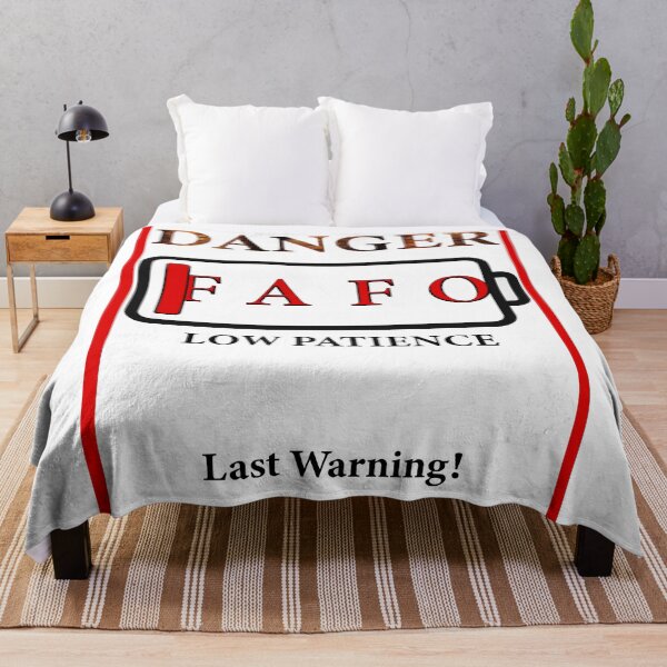 Item preview, Danger Low Patience designed and sold by Imperial Synergy Ent.
