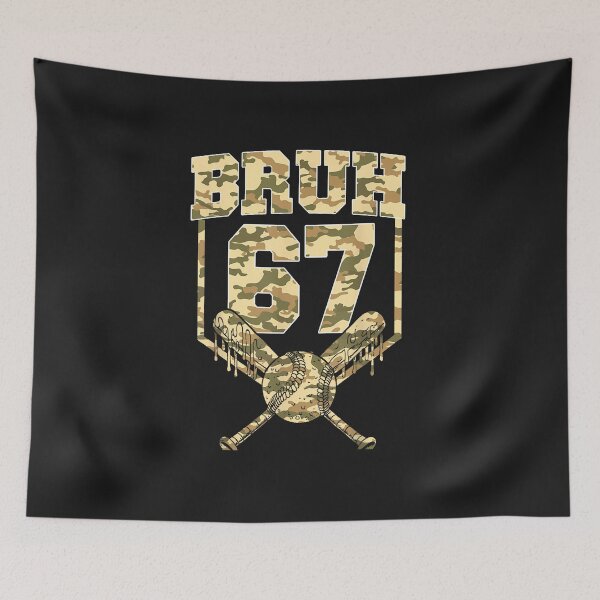 Item preview, Baseball Bruh 67 Camo Ice Cream Drip Six Seven Birthday Kids designed and sold by diyoor.