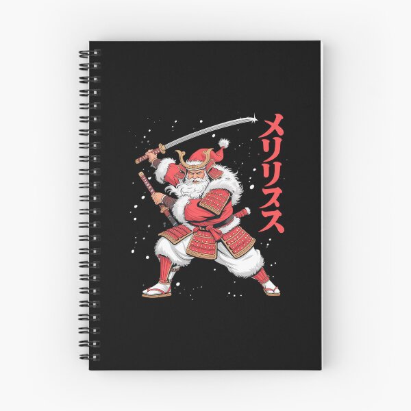 Item preview, Samurai Santa Christmas Shirt  Japanese Merry Christmas Anime Manga Fan Gift Tee designed and sold by marcusry.