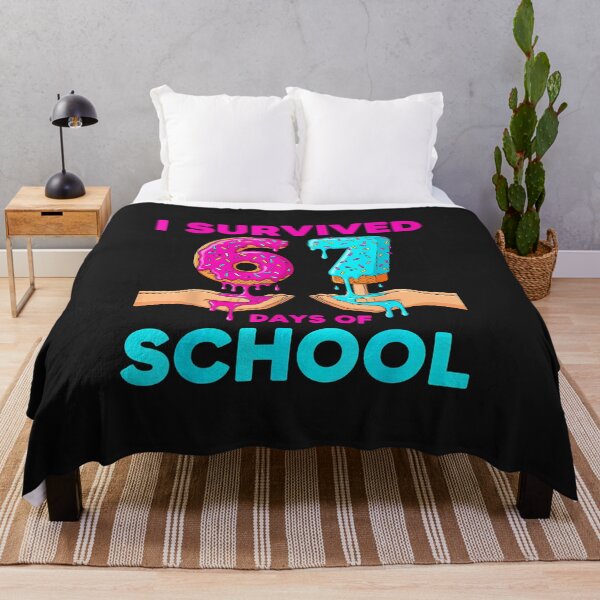 Item preview, I Survived 67 Days Of School Teachers Students 6 7 Six Seven designed and sold by diyoor.