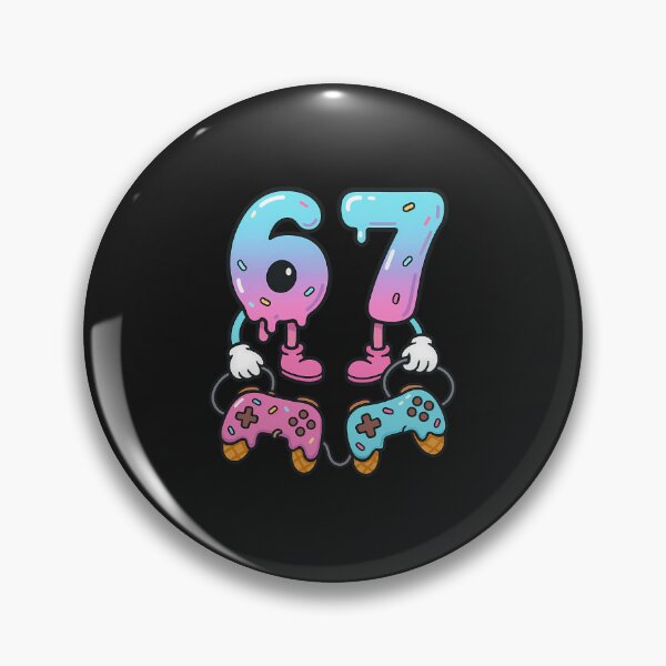 Item preview, 67 Ice Cream Drip Meme Gamer Six Seven Gen Alpha designed and sold by diyoor.