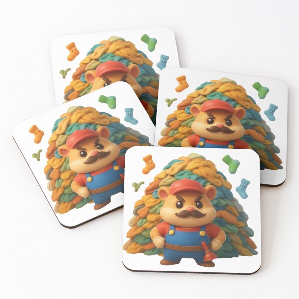 Item preview, Hamster Plumber & the Legendary Laundry Detergent designed and sold by ReineDingo.