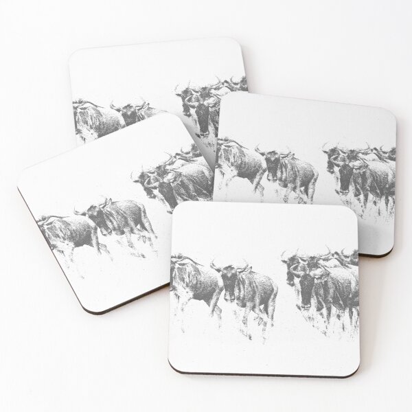 Item preview, Wildebeest migrating through the Masai Mara in Kenya. designed and sold by Ingo Gerlach.