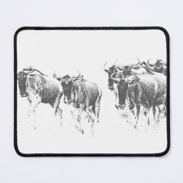 Item preview, Wildebeest migrating through the Masai Mara in Kenya. designed and sold by Ingo Gerlach.