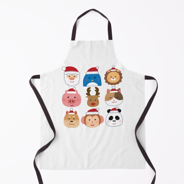 Item preview, Animals in Santa Hats – Cute Animated Illustration designed and sold by iamKRUK.