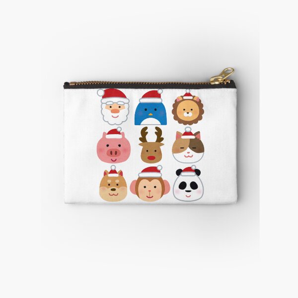 Item preview, Animals in Santa Hats – Cute Animated Illustration designed and sold by iamKRUK.