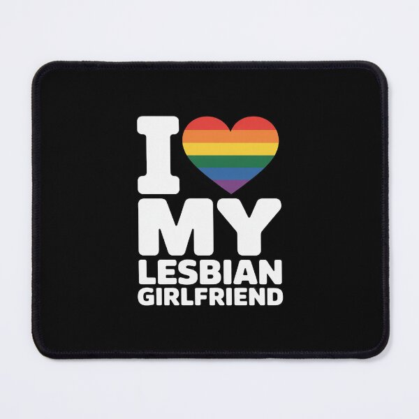 Item preview, I heart my Lesbian Girlfriend, I love my Lesbian Girlfriend designed and sold by MonsterBuddiess.