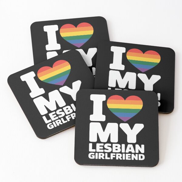 Item preview, I heart my Lesbian Girlfriend, I love my Lesbian Girlfriend designed and sold by MonsterBuddiess.