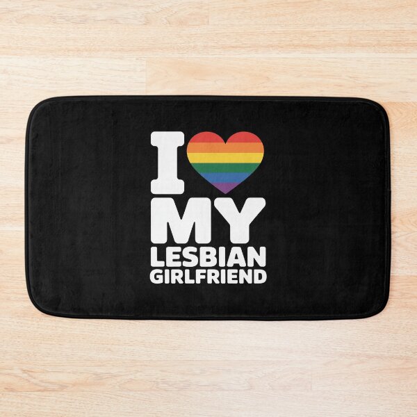 Item preview, I heart my Lesbian Girlfriend, I love my Lesbian Girlfriend designed and sold by MonsterBuddiess.
