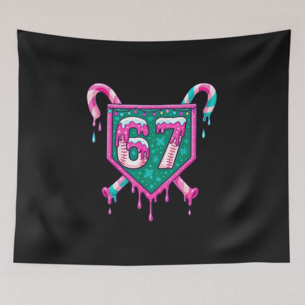 Item preview, Baseball Ice Cream Drip 67 Christmas Y2K Player Meme 67 designed and sold by diyoor.
