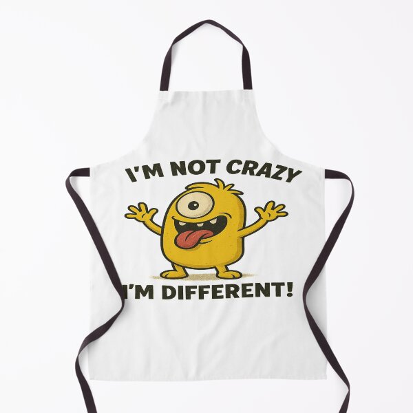 Item preview, Crazy Cute Monster – “I’m Different!” Art designed and sold by HiteshArt111.