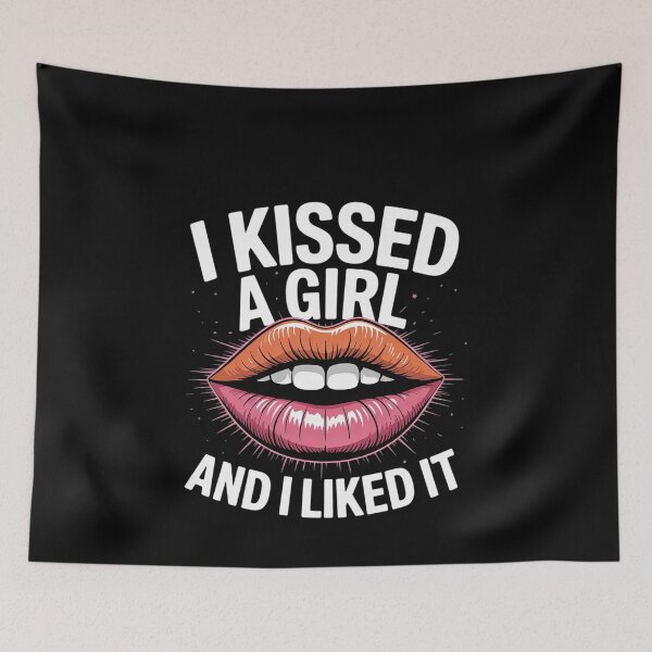 Item preview, I kissed a Girl and i liked it - LGBT Pride designed and sold by MonsterBuddiess.