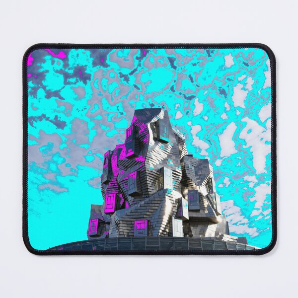 Item preview, Frank Gehry Tower Arles – Vibrant Colors & Architecture / Swiss Artwork Photography designed and sold by Raphael Wolf.