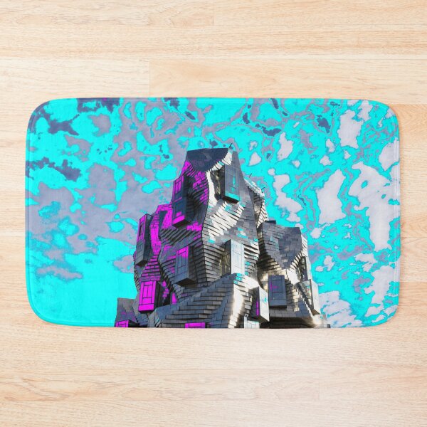 Item preview, Frank Gehry Tower Arles – Vibrant Colors & Architecture / Swiss Artwork Photography designed and sold by Raphael Wolf.
