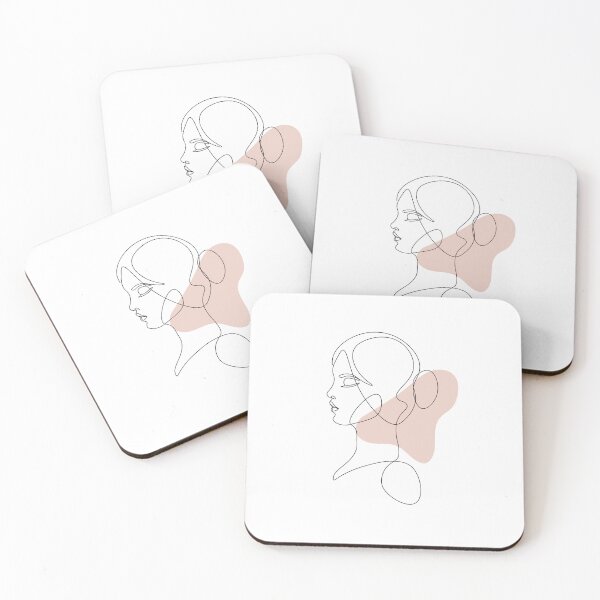 Item preview, Minimalist Continuous Line Drawing and Soft Color Block designed and sold by ZentroShop.