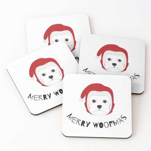 Item preview, Merry Woofmas | West Highland Terrier designed and sold by annemyne.
