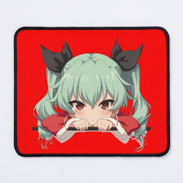 Item preview, Und Anchovy Christmas Kawaii Girls Und Panzer Anime Girl Chibi Peeker Holiday designed and sold by Raslbazola.